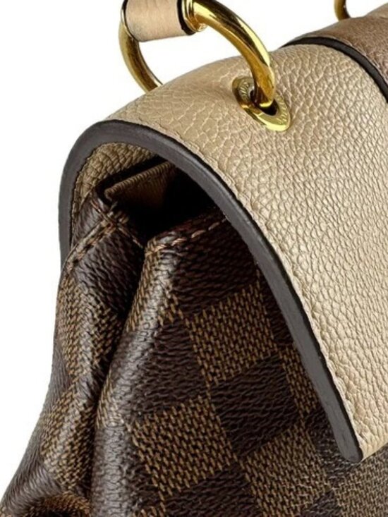 Auth LOUIS VUITTON Damier Clapton Backpack Brown/Beige N42259 - z9416 main image 6